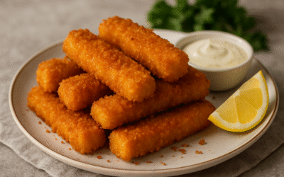 Domowe Paluszki Rybne z Dorsza w Panierce Panko