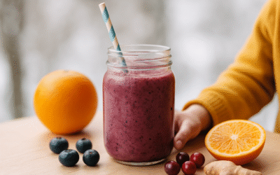 Zimowe smoothie dla dzieci wspierające odporność