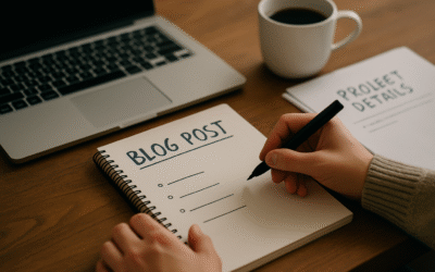 Jak przygotować szczegóły projektu wpisu blogowego