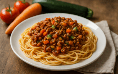 Pyszny Sos Bolognese z Ukrytymi Warzywami dla Dzieci