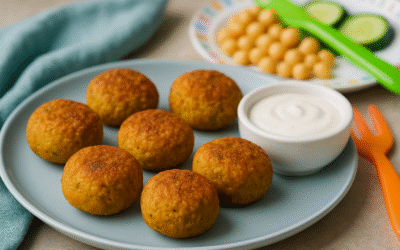 Falafele z Ciecierzycy w Łagodnej Wersji dla Dzieci