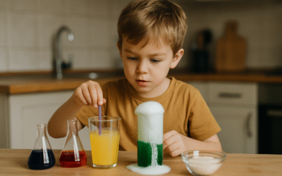 Kuchenne eksperymenty naukowe dla dzieci – 5 fascynujących zabaw