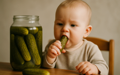 Kiedy i jak wprowadzić kiszone ogórki do diety dziecka