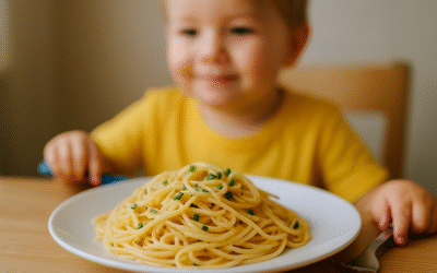 Spaghetti Aglio Olio dla Dzieci – Łagodny Przepis na Obiad