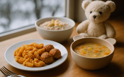 Jadłospis na zimę dla 3-latka z rozgrzewającymi daniami