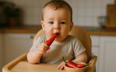 Bezpieczne wprowadzanie chili do diety najmłodszych dzieci