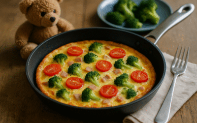 Szybkie Quiche z Patelni dla Dzieci – Przepis na Smaczny Obiad