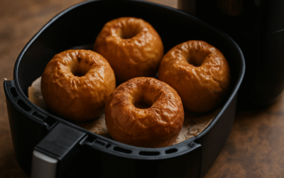 Szybkie pieczone jabłka z airfryera w 8 minut