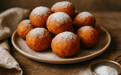 Ekspresowe pączki z serka homogenizowanego na Tłusty Czwartek