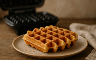 Gofry idealnie chrupiące bez tłuszczu – odkryj sekrety