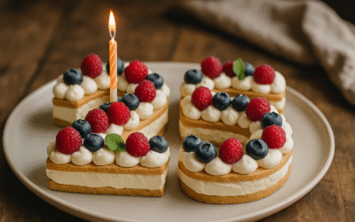 Jak Zrobić Tort Urodzinowy Bez Pieczenia w Kształcie Liczby