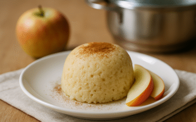 Jabłecznik na parze dla dzieci – zdrowy, lekki i pyszny deser