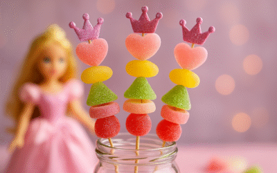 Żelkowe Koreczki dla Księżniczki – Magiczny Deser dla Dzieci