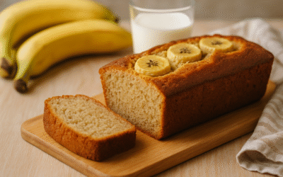 Jak zrobić puszysty chlebek bananowy idealny dla dzieci