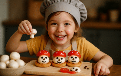 Zabawne Przepisy z Pieczarkami dla Dzieci Inspirujące do Gotowania
