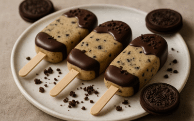 Ciasteczkowe Lody w Kształcie Lodów: Przepis na Cakesicles