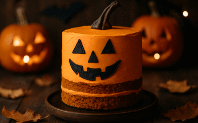 Strrrasnie pyszny tort dyniowy na Halloween dla całej rodziny
