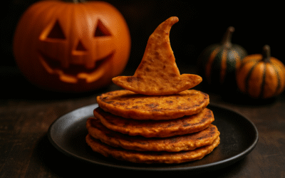 Dyniowe Placki Czarownicy na Halloweenowy Obiadek