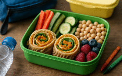 Pomysły na roślinne lunchboxy dla dzieci