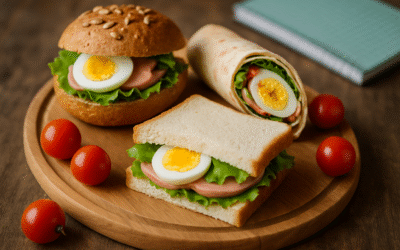 10 przepisów na drugie śniadanie z jajkiem do szkoły