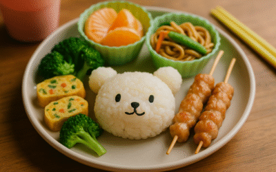Kreatywne drugie śniadanie inspirowane kuchnią azjatycką dla dzieci